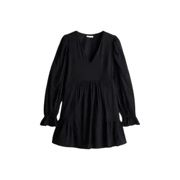 H&M Long Sleeved Dresses Women's Black
