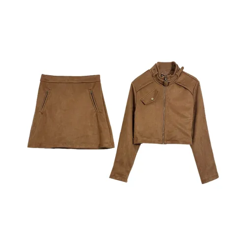 Icicofficial Two Piece Skirt Sets Women's