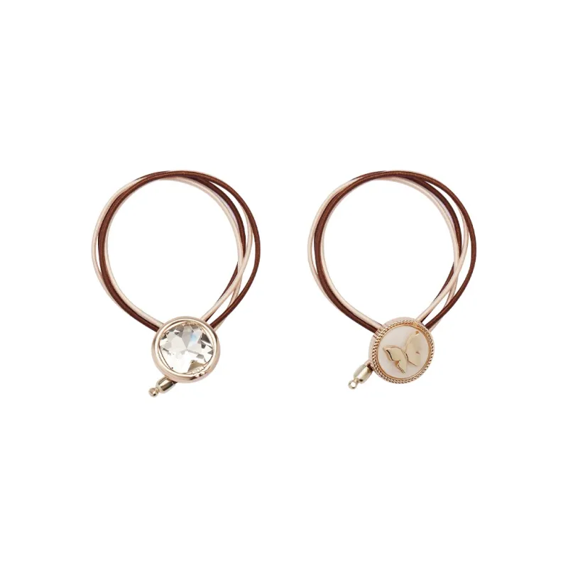Yiru Acrylic Rubber Band Hair Tie Women's-0