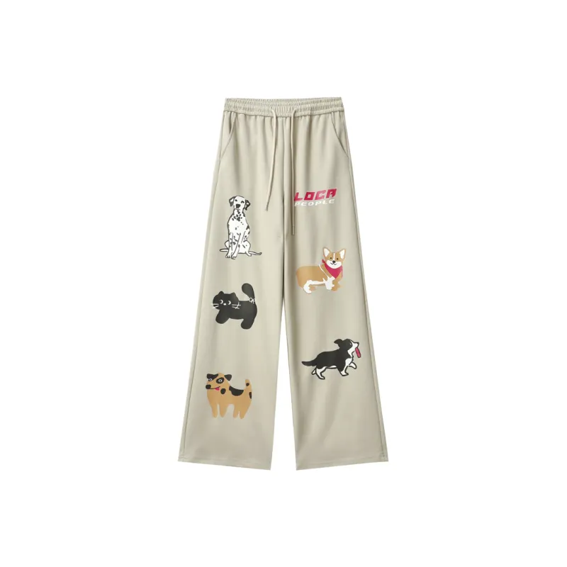 HKRXEC Casual Pants Unisex-14