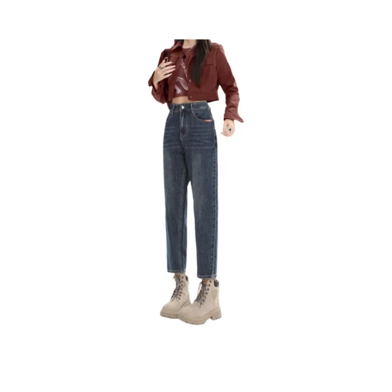 Weixi Jeans Women's Blue Gray-0