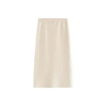 Inman Casual Long Skirts Women's Ecru