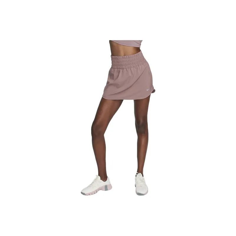 Nike Nike Clothing Dri-FIT Ultra High-Waisted Skort Casual Short Skirts Women's Smokey Mauve-0