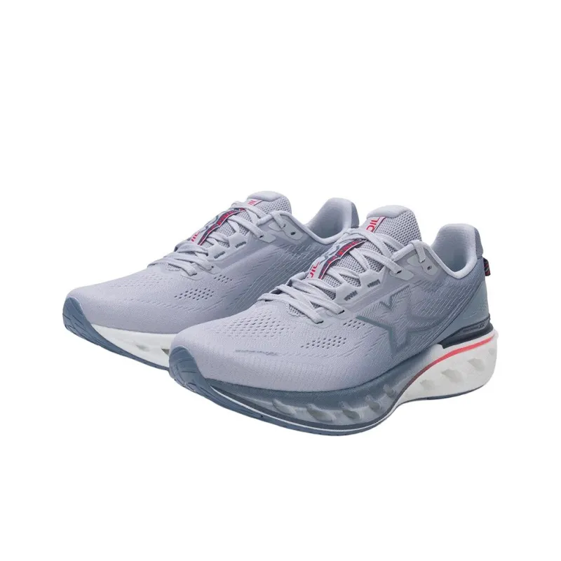 XTEP Cushioning Spin 12 Cushioning And Breathable Low Top Casual Running Shoes Men's Blue Gray-1