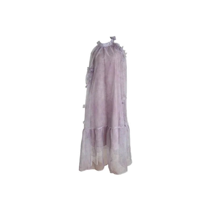 BEAUTIFUL CONFESSION Sleeveless Dress Women's Purple-0