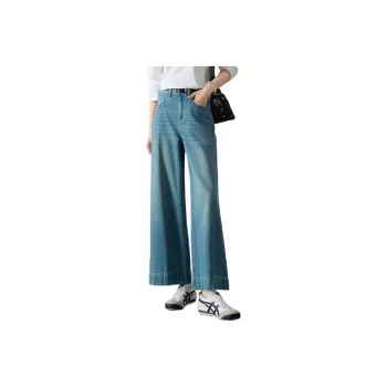 Mo Han Yi Mei Jeans Women's Vintage Blue