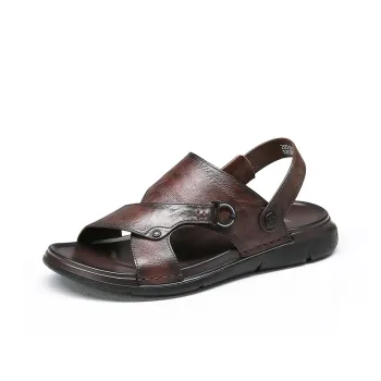 Spider King Beach Sandals Men's Brown