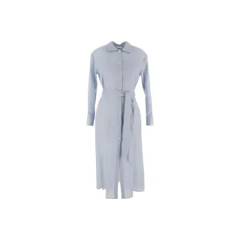 LARDINI Long Sleeved Dress Women's Blue