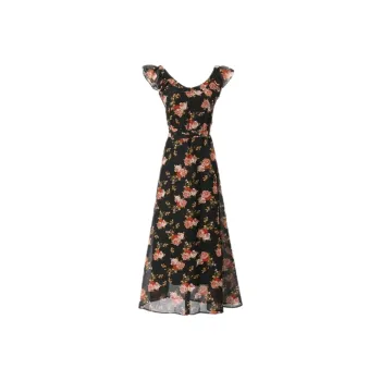 ABBY GODDESS Sleeveless Dress Women's Black