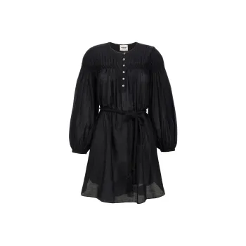 ISABEL MARANT Long Sleeved Dress Women's Black