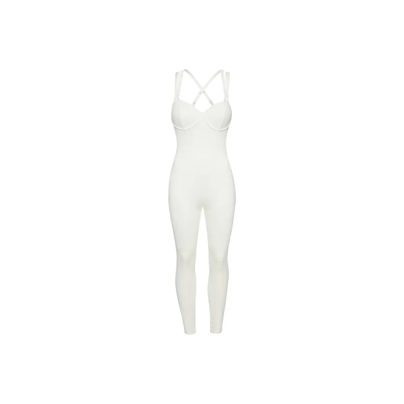 Adidas x Beyoncé IVY PARK Catsuit Jumpsuit Women's White-0