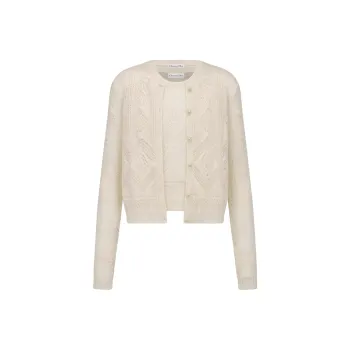 DIOR FW24 Casual Suit Women's Ecru