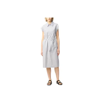 UNIQLO Sleeveless Dress Women's Light Gray