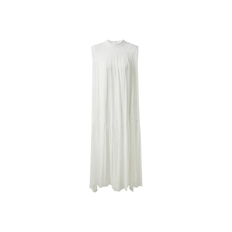 3COLOUR Sleeveless Dress Women's Pearl White-0