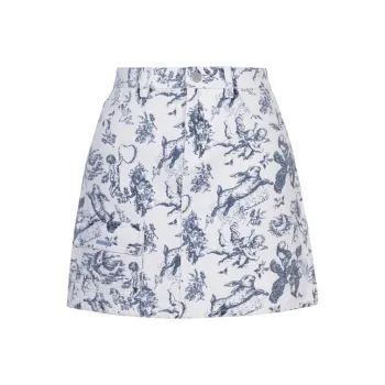XG Casual Short Skirts Women's Letter Flower