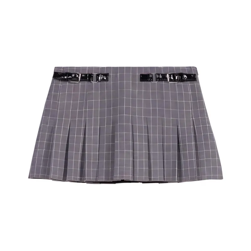 Maje Casual Short Skirts Women's Gray-0
