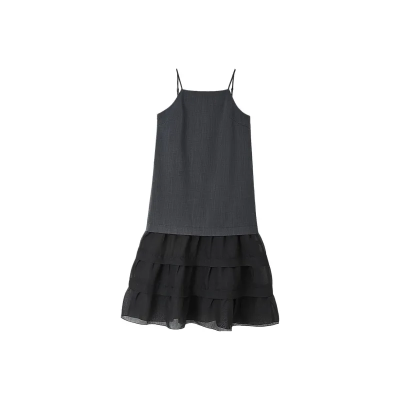 【dme】 Slip Dresses Women's Dark Gray-0