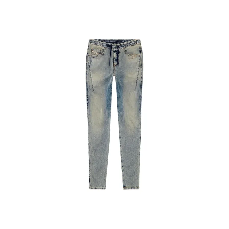 DIESEL 2041 D Fayza Drawstring Cropped Jeans-0