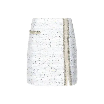 RARE Casual Short Skirts Women's White