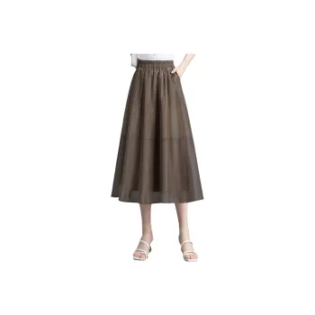 Cypress House Casual Long Skirts Women's Olive