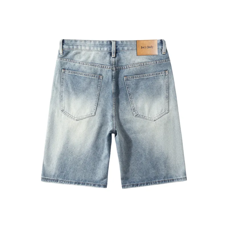 JUCY JUDY Denim Shorts Unisex Nostalgic Blue-1