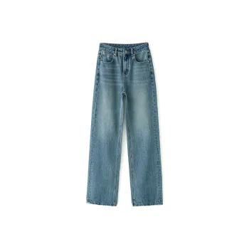 Wen Shan Jeans Women's Blue Pants