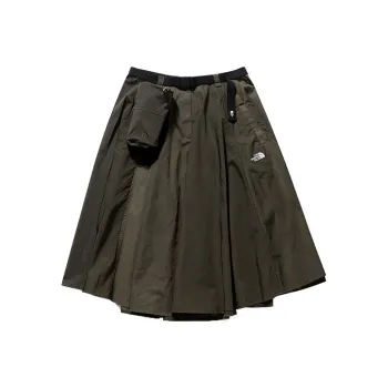 THE NORTH FACE UE Nature Quest Series Casual Long Skirts Women's Green