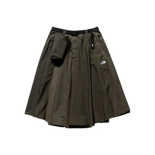 THE NORTH FACE UE Nature Quest Series Casual Long Skirts Women's Green