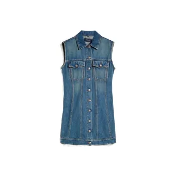 SportMax Denim Short Skirts Women's Blue
