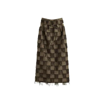 PUBLIC TOKYO Casual Long Skirts Women's Brown