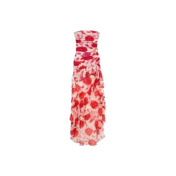 Blumarine Printed Maxi Dress