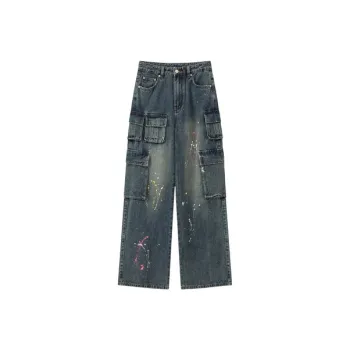 CHUU Jeans Women's Dark Denim Blue