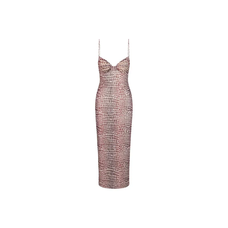Miaou FLORENCE DRESS Slip Dresses Women's Multicolor-0