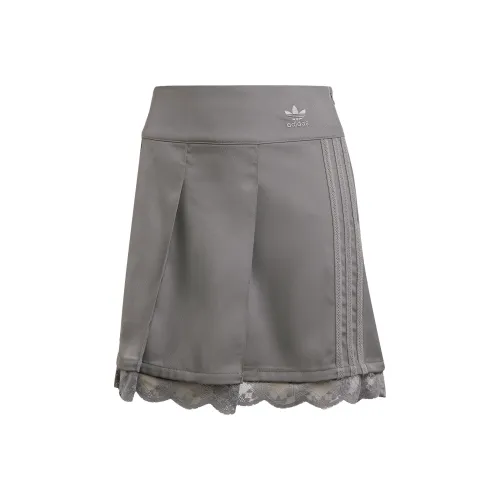 Adidas Originals Gray Series Casual Short Skirts Women's Gray