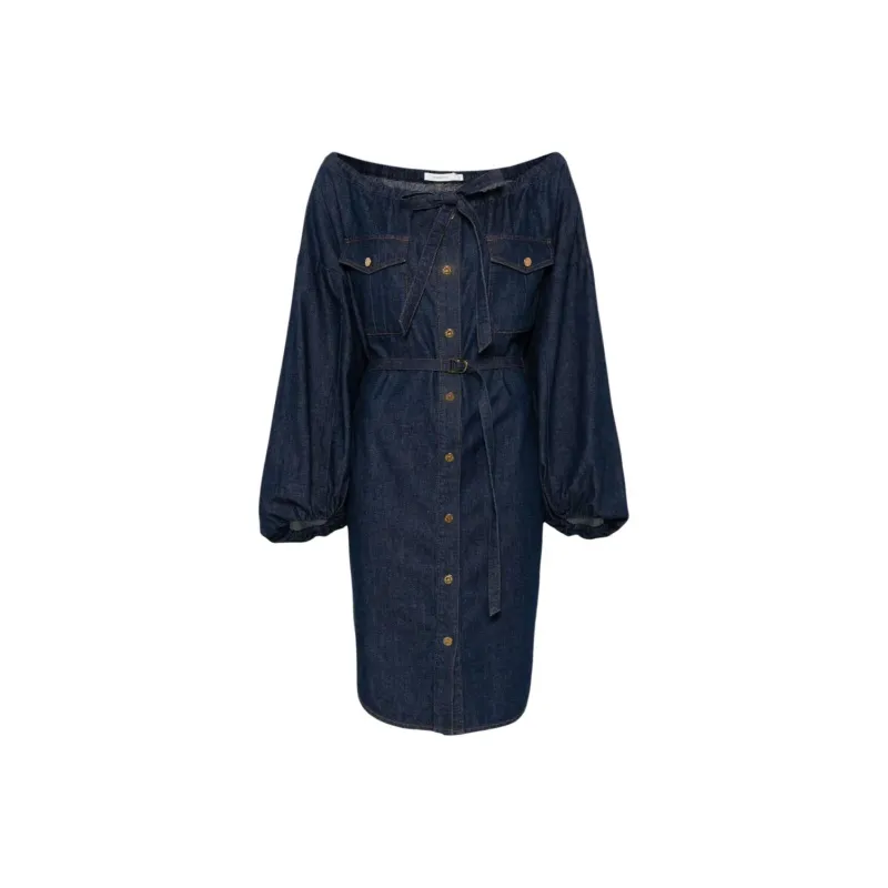 Zimmermann Denim Mini Dress-0