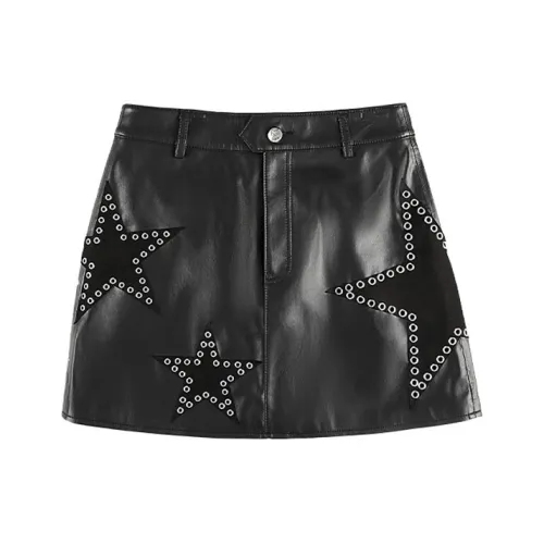 BOY BY BOY Casual Short Skirts Women's Black