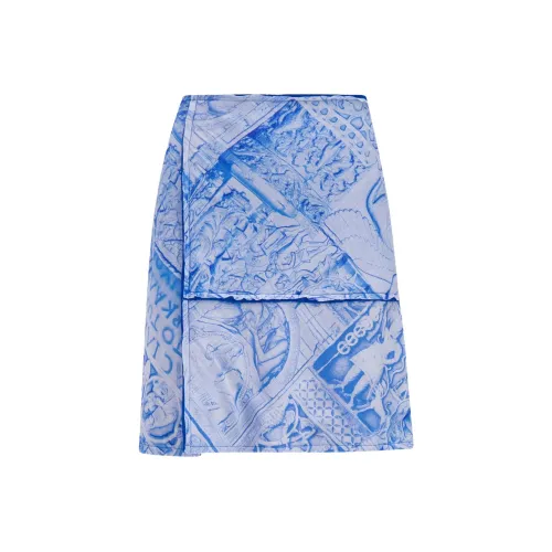 HOLZWEILER Casual Short Skirts Women's Blue