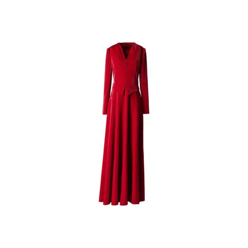 Mapping Long Sleeved Dresses Women's