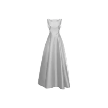 ALBERTA FERRETTI Evening Dresses Women's Gray White