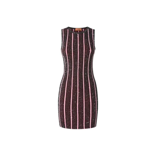MISSONI Sequin Embellished Sleeveless Mini Dress