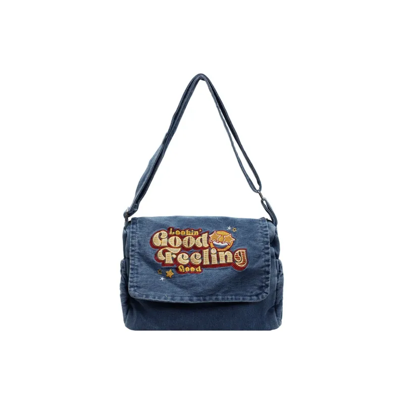 S.REPHEN Denim Shoulder Bag Regular Unisex Multicolor-2