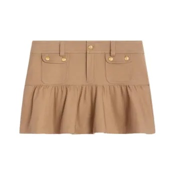 CELINE Low Rise Mini Skirt