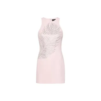 DAVID KOMA Crystal-embellished Mini Dress