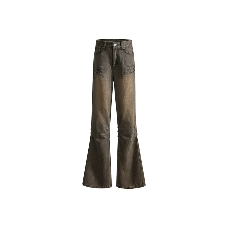 ZXZA Jeans Women's Rusty Yellow-4