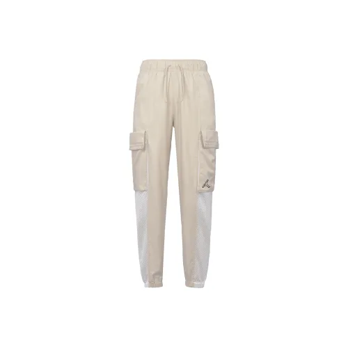 JORDAN Sports Pants Women's Gold