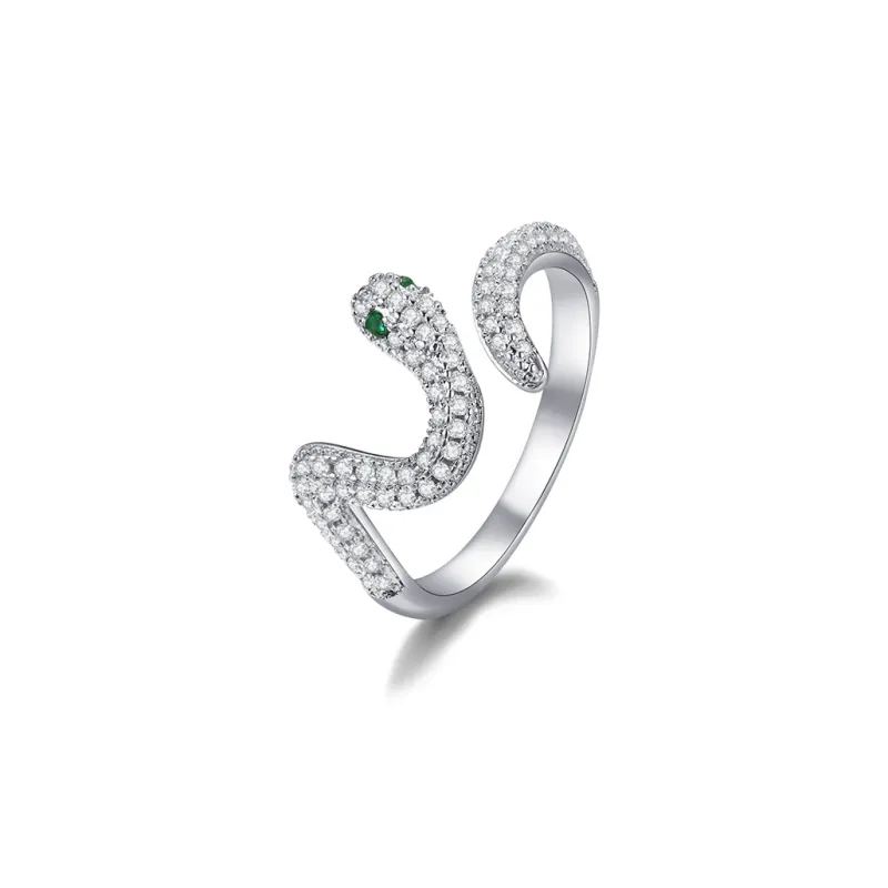 Zoo Jewel Copper Alloy Rings Unisex-0