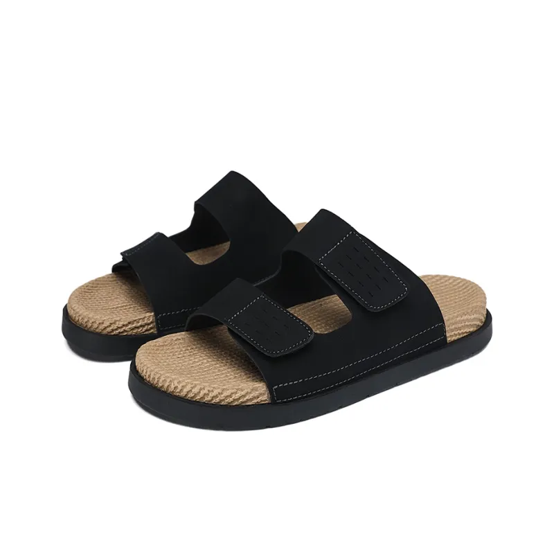 Budding Bear Slip Resistant Odor Resistant Abrasion Resistant Slide Slippers Men's-5