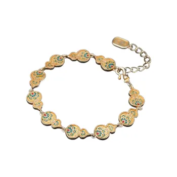 YINI Pure Silver 999.9 Bracelets Women's