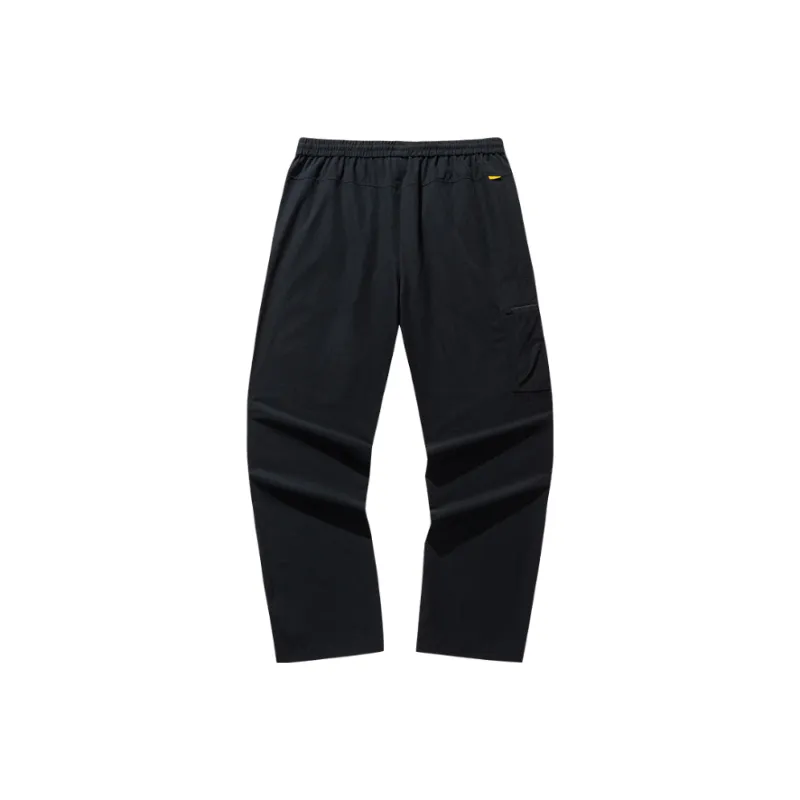 Anta Life Collection Casual Pants Unisex Basic Black-1