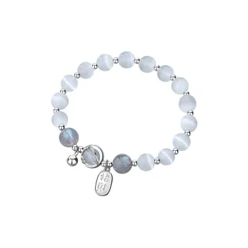 Qing Yi Glass Cat Eye Bracelets Unisex